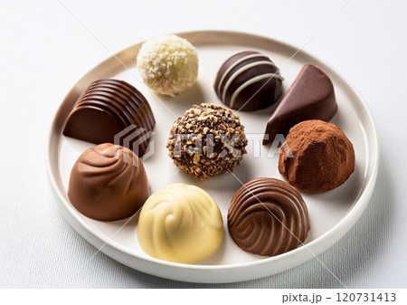 色々なチョコレート 120731413