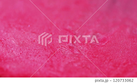 Glitter ink flood. Splashing fluid. Defocused transparent pink color shiny sequin particles sparkling emulsion wave bokeh light texture abstract art background. Glitter ink flood. Splashing fluid. Defocused transparent pink color shiny sequin particles sparkling emulsion wave bokeh light texture abstract art background. 120733062