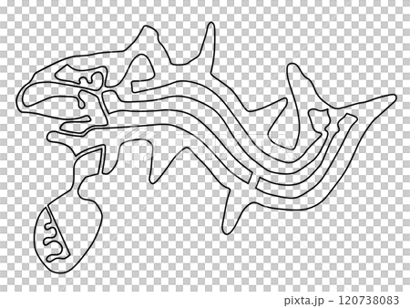 Nazca Lines: Killer Whale Nazca Lines: Killer Whale 120738083