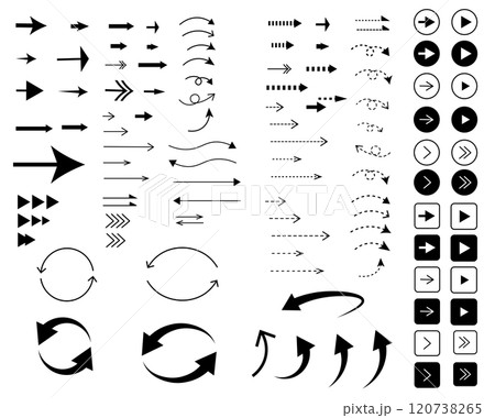 色んなやじるしセット 120738265