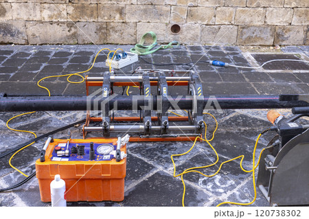 Butt fusion welding machine Butt fusion welding machine 120738302