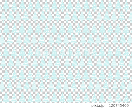 Christmas background: Various designs of Christmas trees, light blue Christmas background: Various designs of Christmas trees, light blue 120745409