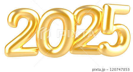 happy new year 2025 number 3d render happy new year 2025 number 3d render 120747853