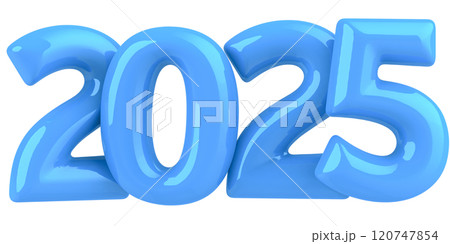 happy new year 2025 number 3d render happy new year 2025 number 3d render 120747854