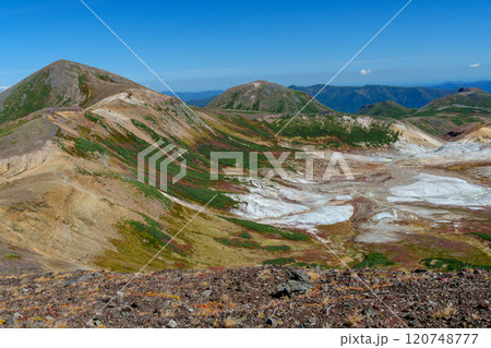 大雪山登山お鉢平 紅葉の日本百名山 北海道の絶景 大雪山登山お鉢平 紅葉の日本百名山 北海道の絶景 120748777