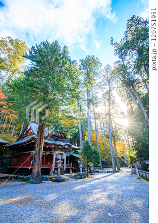 秋の三峯神社 埼玉県秩父市 秋の三峯神社 埼玉県秩父市 120751951