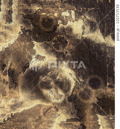 Mottled abstract grunge background in brown 120753536