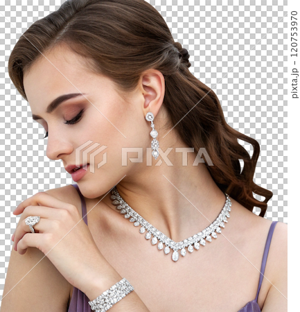 beautiful woman in fashion concept 120753970