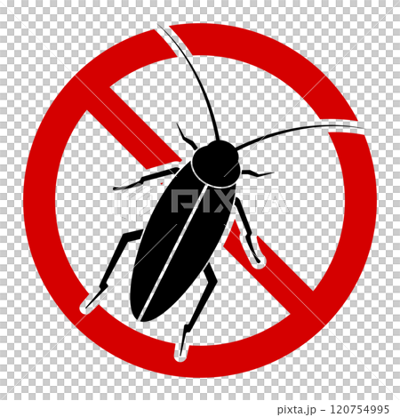 ゴキブリ退治のアイコン 120754995