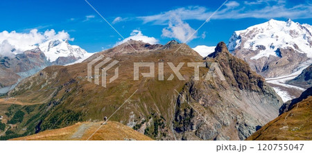 シュヴァルツゼーから　ゴルナーグラードの絶景　スイス　ツェルマット 120755047