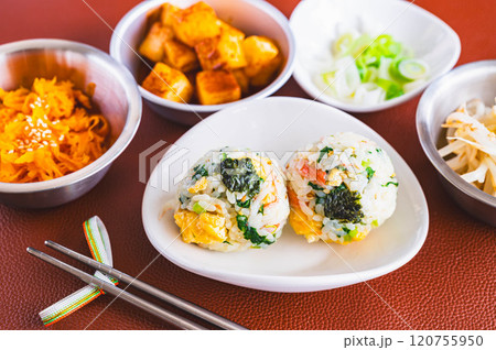 韓国料理 チュモッパとナムル 韓国料理 チュモッパとナムル 120755950