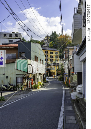 別所温泉 温泉街 長野県上田市 別所温泉 温泉街 長野県上田市 120758457