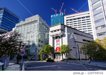 東京　日本橋兜町　証券取引発祥の地 120758532