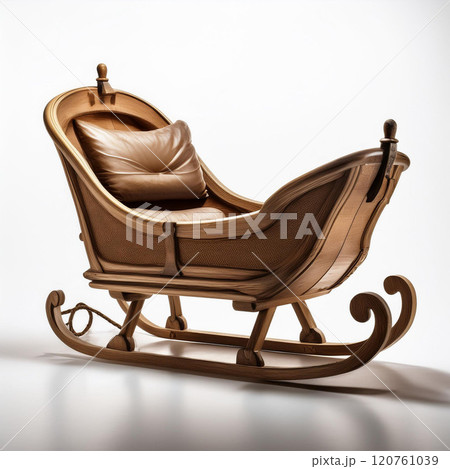 sled, snow sled, sledding hill, Santa's sled, Rudolph's sled, wooden sled, plastic sled, dog sled, racing sled, ice sled, winter sports, snow mountain, snowy path, sledding, pulling a sled, fun in the 120761039