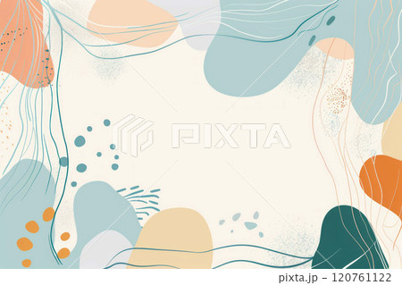Fun colorful abstract background. Simple...のイラスト素材 [120761122] - PIXTA