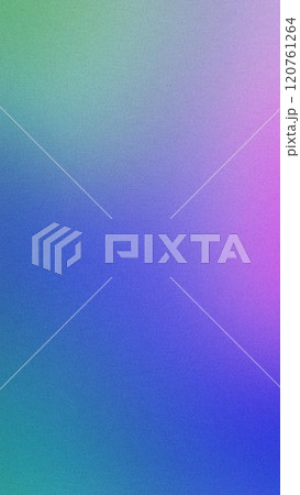 細かなノイズがあるカラフルな抽象グラデーション 120761264