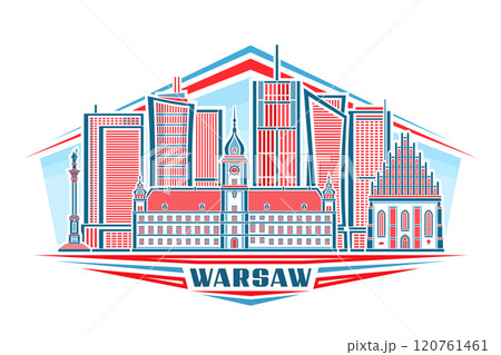 Vector illustration of Warsaw 120761461