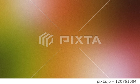 細かなノイズがあるカラフルな抽象グラデーション 細かなノイズがあるカラフルな抽象グラデーション 120761684
