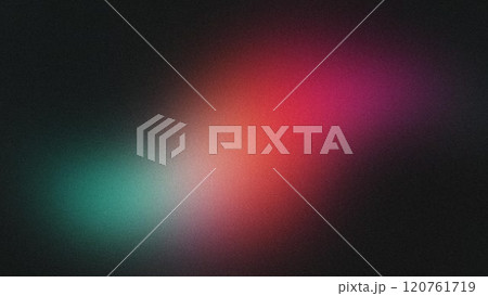 細かなノイズがあるカラフルな抽象グラデーション 120761719