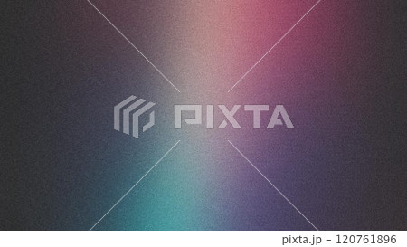 荒いノイズがあるカラフルな抽象グラデーション 120761896
