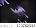 Abstract Elegant diagonal striped purple background and black abstract , dark and cyber punk 120762338