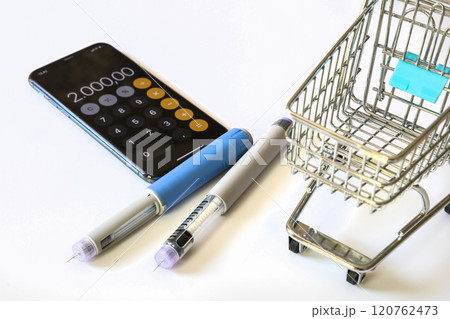 Ozempic Insulin injection pen or insulin cartridge pen for diabetics. 120762473