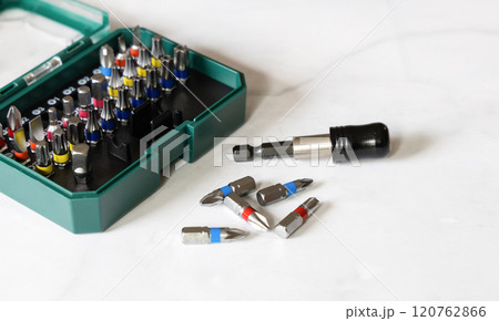 Set of work tools for various repairs. Set of work tools for various repairs. 120762866