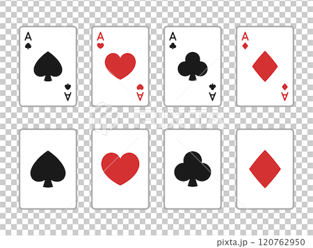 Cute playing card illustration Cute playing card illustration 120762950