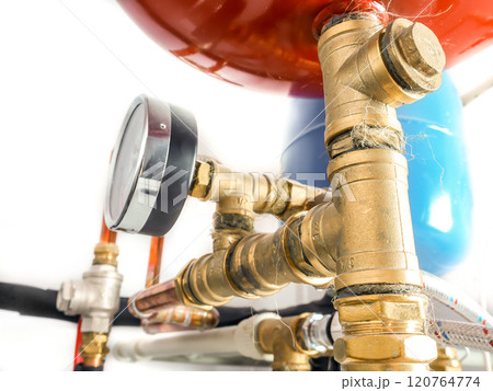 Boiler room installation 120764774