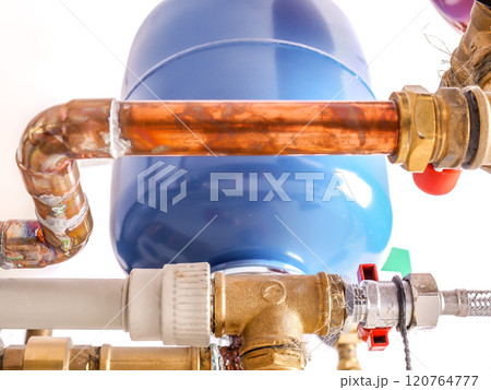 Boiler room installation Boiler room installation 120764777