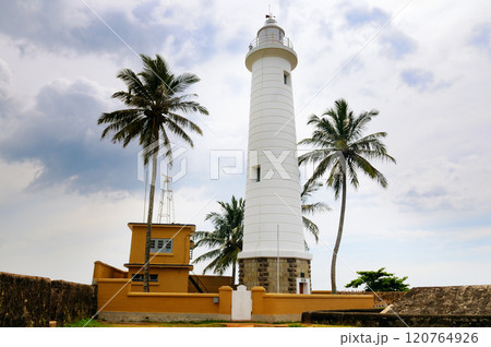 Lighthouse in Galle fort, Sri Lanka Lighthouse in Galle fort, Sri Lanka 120764926