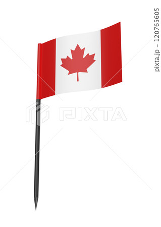 Canadian flag toothpick 120765605