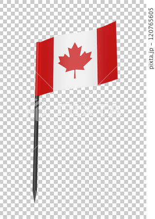 Canadian flag toothpick 120765605