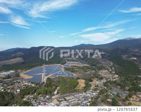 霧島国民休養地付近の空撮 120765837