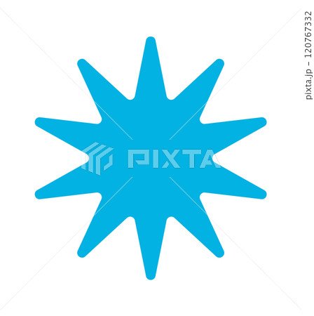 Abstract blue pinion geometric design Abstract blue pinion geometric design 120767332