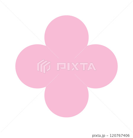 Flower simple geometric simple design Flower simple geometric simple design 120767406