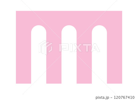 Geometric shape abstract simple geometry 120767410