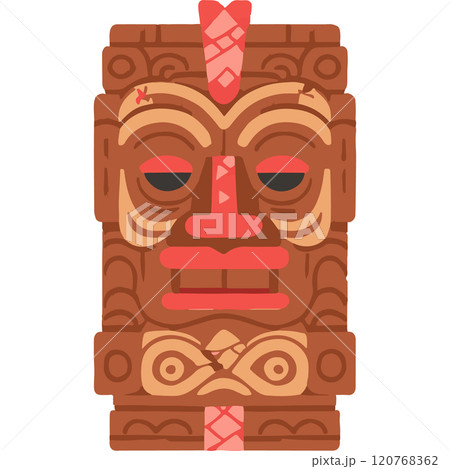 Community Lounge Mask Totem Wood Community Lounge Mask Totem Wood 120768362