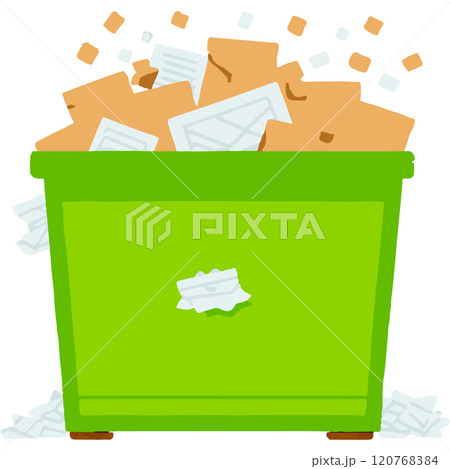 Dumpster Community Recycling Trash Bin Dumpster Community Recycling Trash Bin 120768384