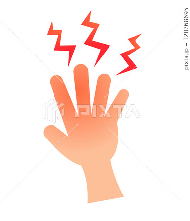 手の痛み 手の痛み 120768695