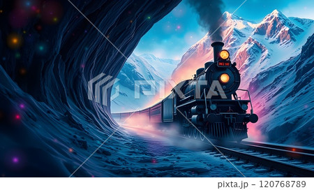 astronaut sitting on the railway 120768789