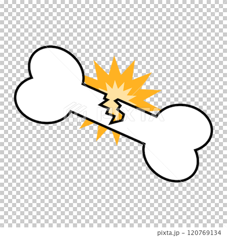 Fracture highlight icon 120769134
