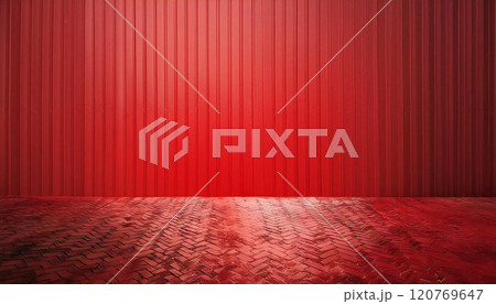 赤の背景　落ち着きのある　レッド背景 120769647