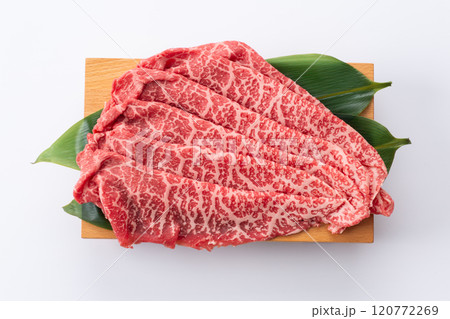黒毛和牛のしゃぶしゃぶ用もも肉 黒毛和牛のしゃぶしゃぶ用もも肉 120772269