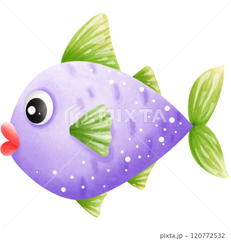 Colorful creatures of the ocean 120772532