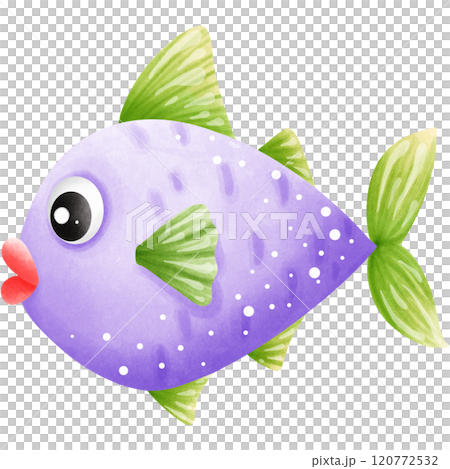 Colorful creatures of the ocean 120772532