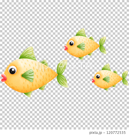 Colorful creatures of the ocean 120772535