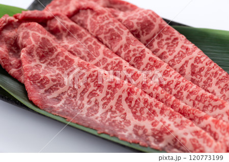 黒毛和牛のしゃぶしゃぶ用もも肉 黒毛和牛のしゃぶしゃぶ用もも肉 120773199