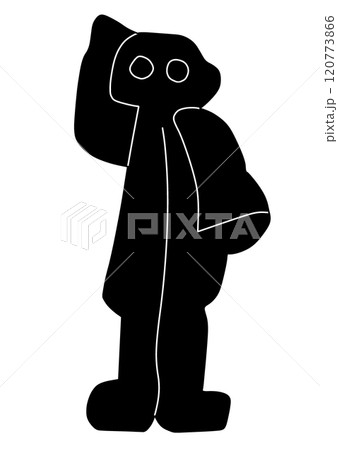 ナスカの地上絵　宇宙飛行士 120773866