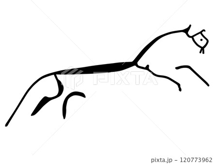 地上絵　アフィントンの白馬 120773962